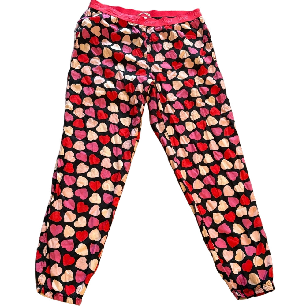 Victoria's Secret Medium Valentines Day Red Pajama Pants Pjs